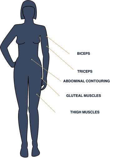 Body Features with Labels