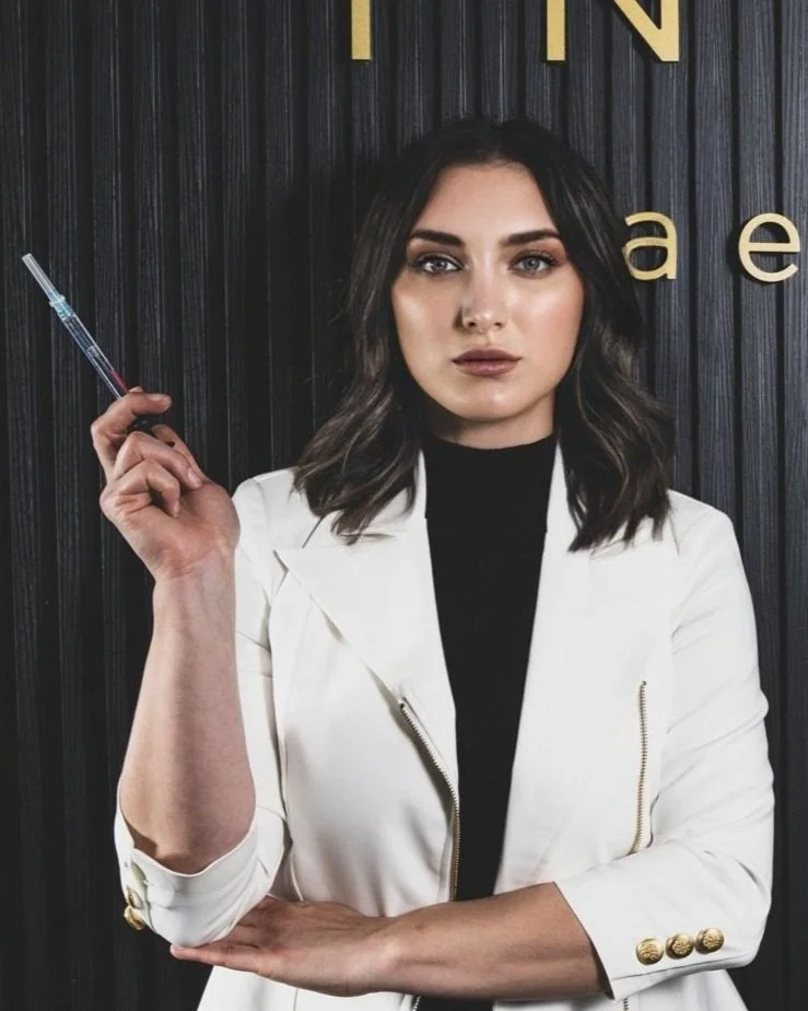 Ashley Hermans, owner of Insula Aesthetics