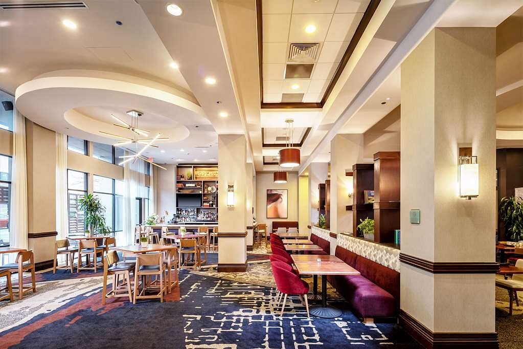 Hilton Asheville, NC restaurant.